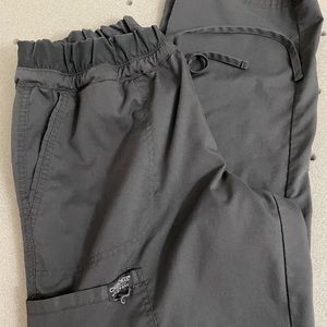 Scrub pant, grey, full leg